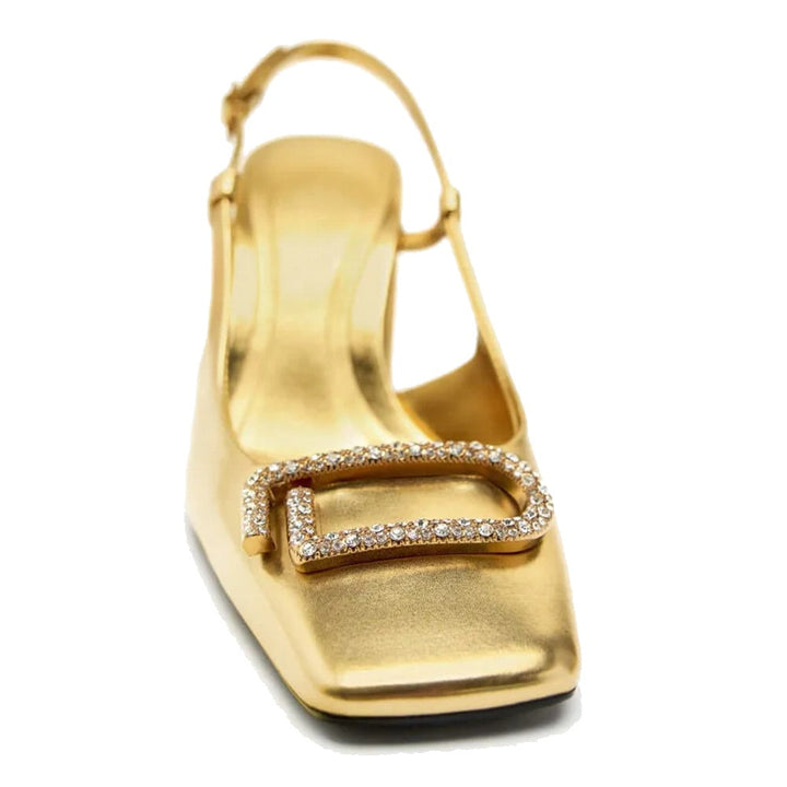 Lune London | Elegant Women's Sling Back Shoes Modern Office High Heels