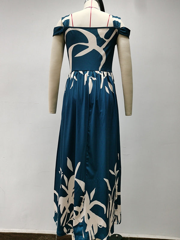 Lune London | Elegant Off-Shoulder Office Ladies Long Dress