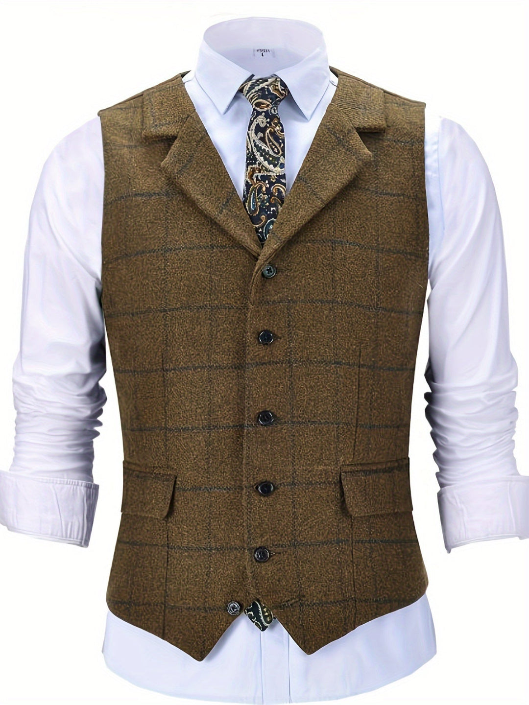 Lune London | Checkered Wool Vest