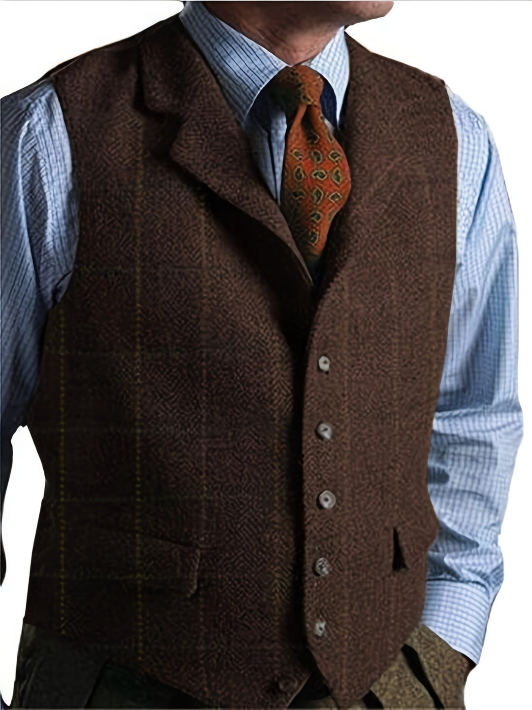 Lune London | Checkered Wool Vest