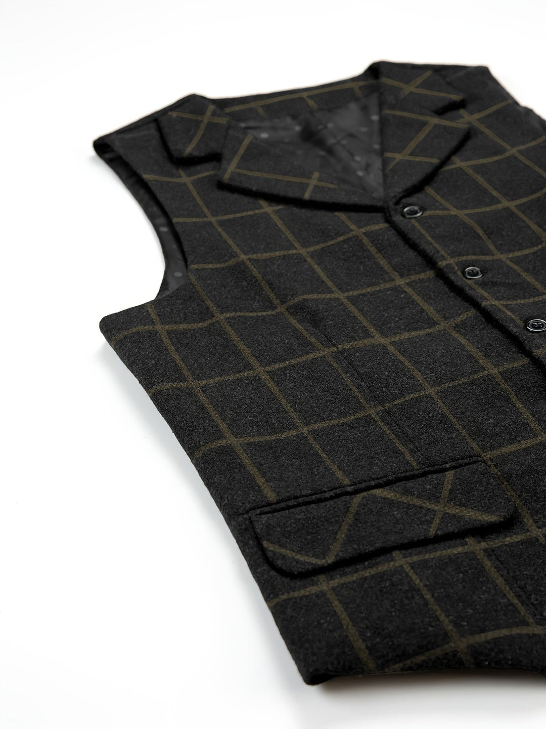 Lune London | Checkered Wool Vest