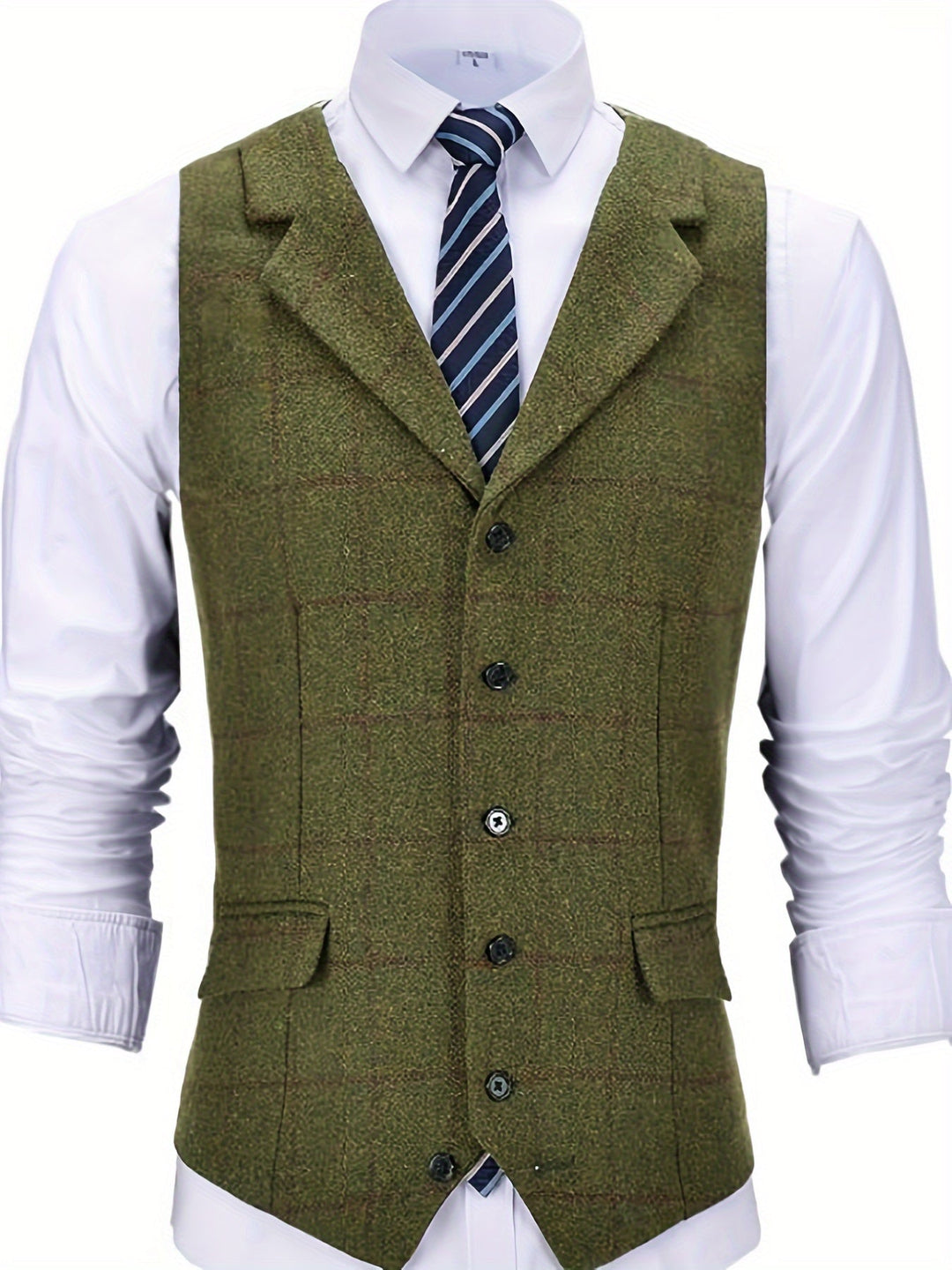Lune London | Checkered Wool Vest