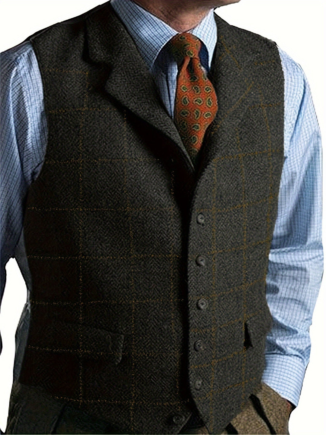 Lune London | Checkered Wool Vest