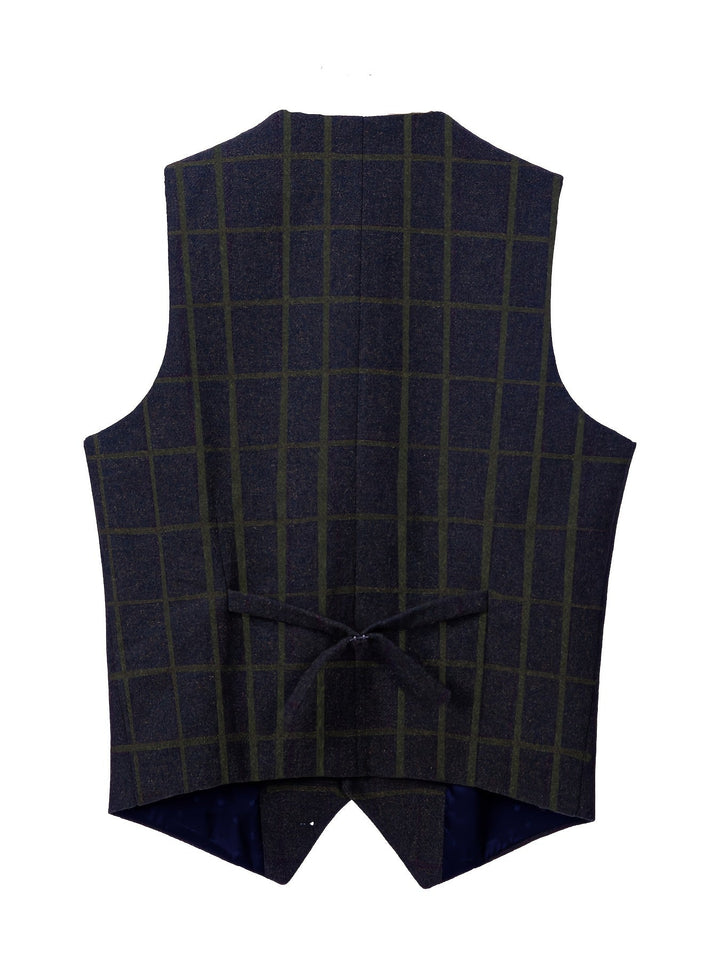 Lune London | Checkered Wool Vest