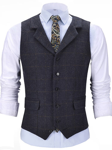 Lune London | Checkered Wool Vest