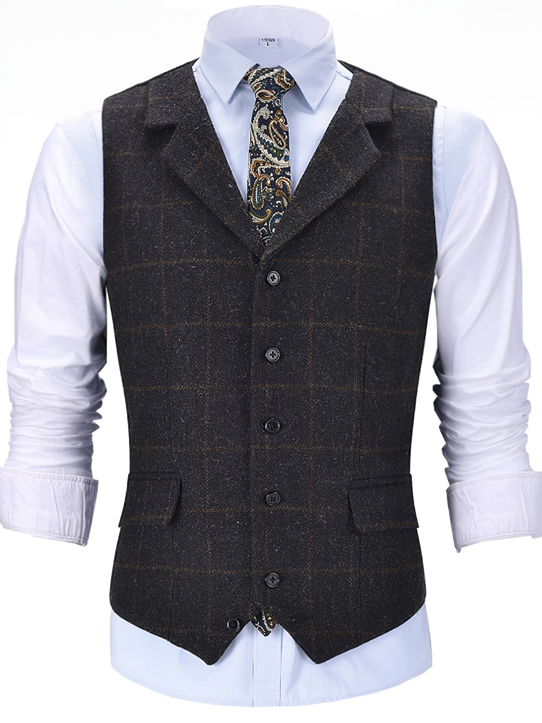 Lune London | Checkered Wool Vest
