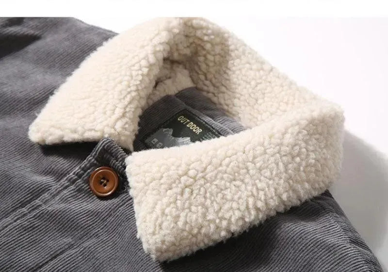 Lune London | Corduroy Winter Jacket for Men