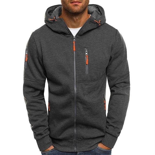 Chic und Stil | Casual zip-up hoodie