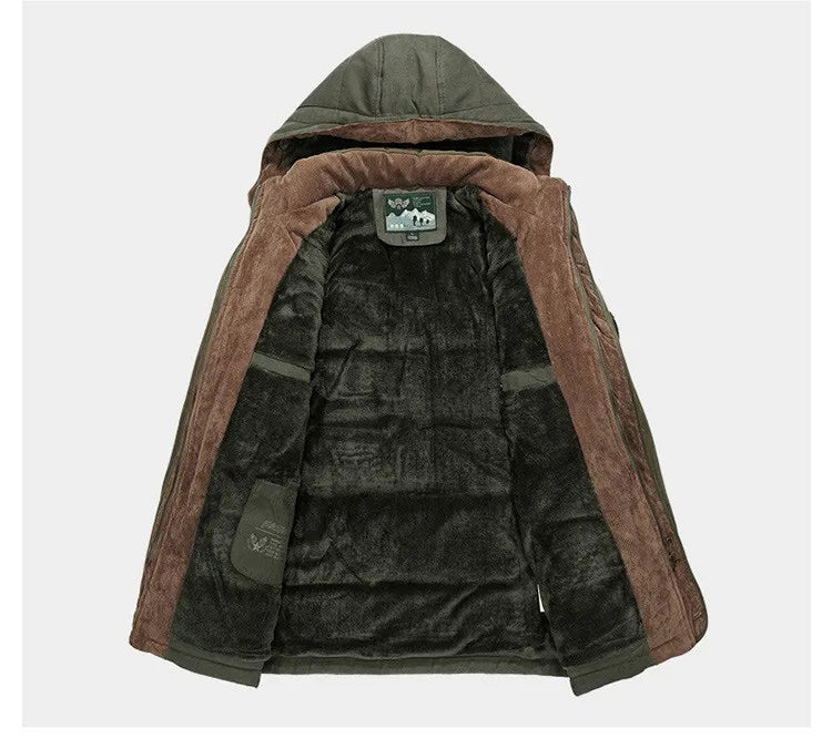 Lune London | Crocodile-Long Men's Winter Coat