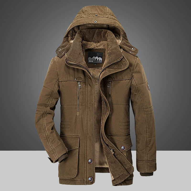 Lune London | Crocodile-Long Men's Winter Coat
