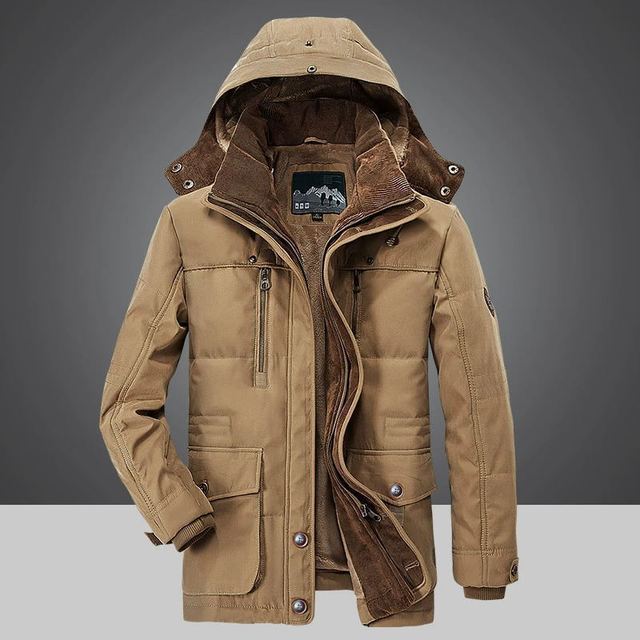 Lune London | Crocodile-Long Men's Winter Coat