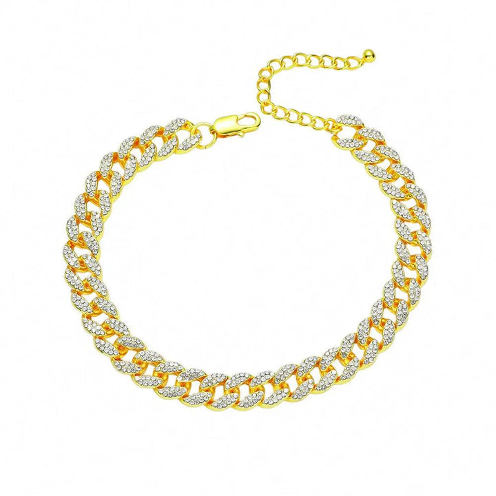 Lune London | Cuban Chain Around the Ankle