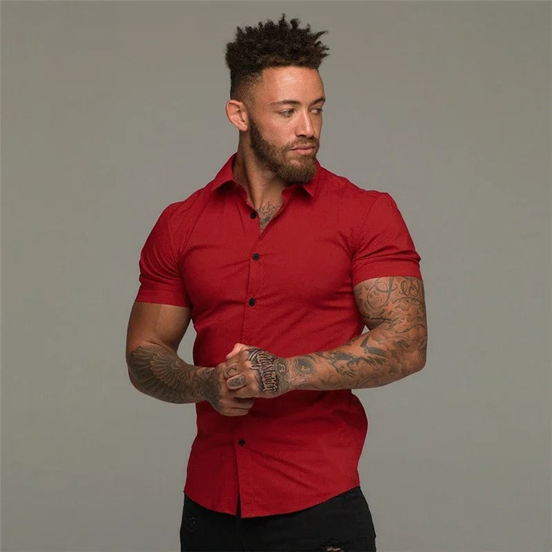 Lune London | Black Lightweight Business Men's Shirt