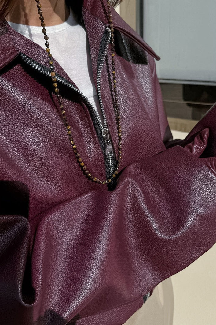 Lune London | Matte PU Motorcycle Jacket