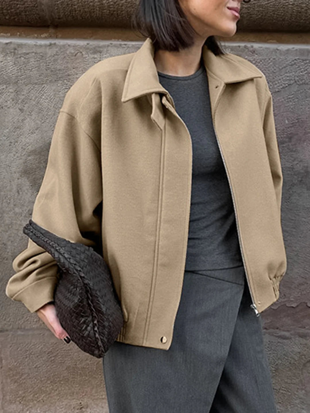 Lune London | Simple Zip Polo Jacket