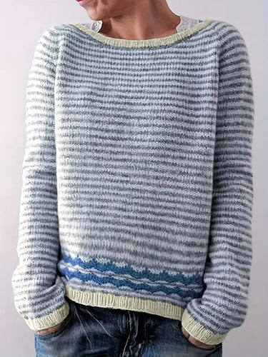 Lune London | Striped sweater for women