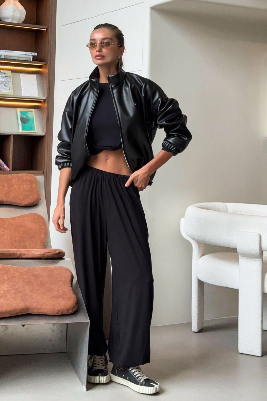 Lune London | PU Leather Motorcycle Jacket