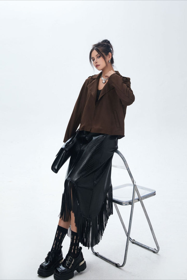 Lune London | Open Front Biker Jacket