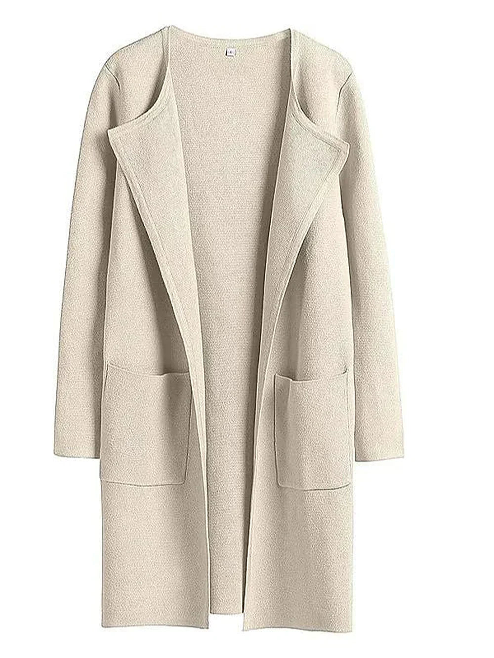 Lune London | Coat - Loose Fit - Knee Length - Wide Lapel - Minimalist Design
