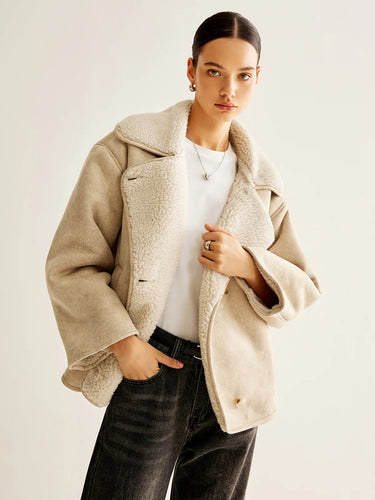 Lune London | Blend Button Fleece Jacket