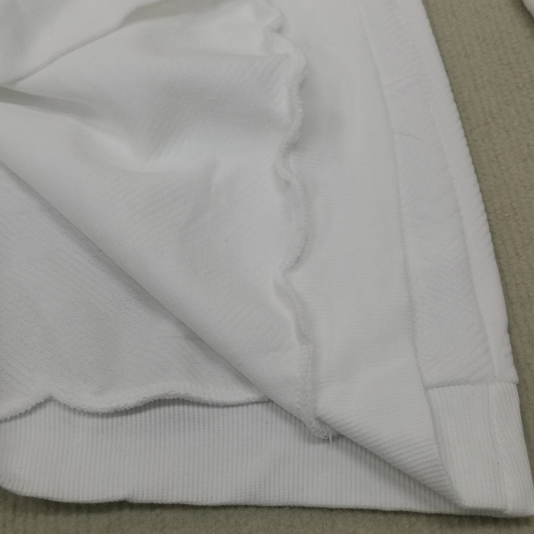 Lune London | Plain white long sleeve sweatshirt