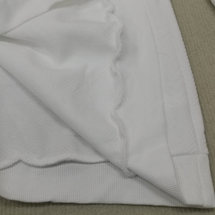 Lune London | Plain white long sleeve sweatshirt