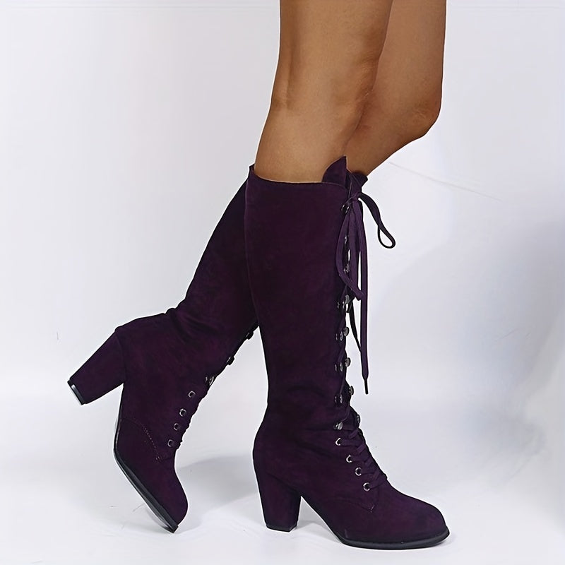 Lune London | Knee-High Comfortable Long Winter Boots for Women