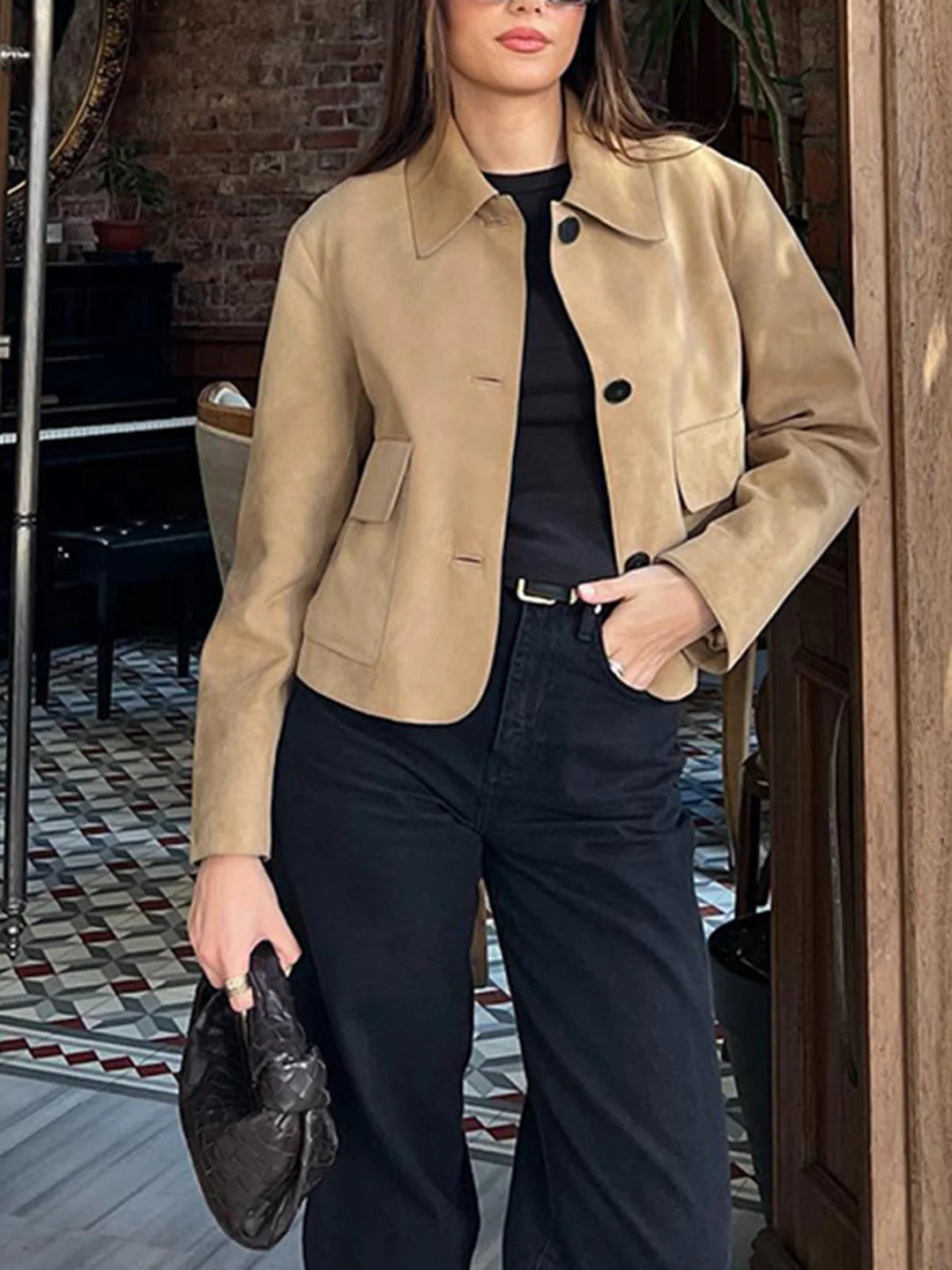 Lune London | Soft Button Revers Jacket