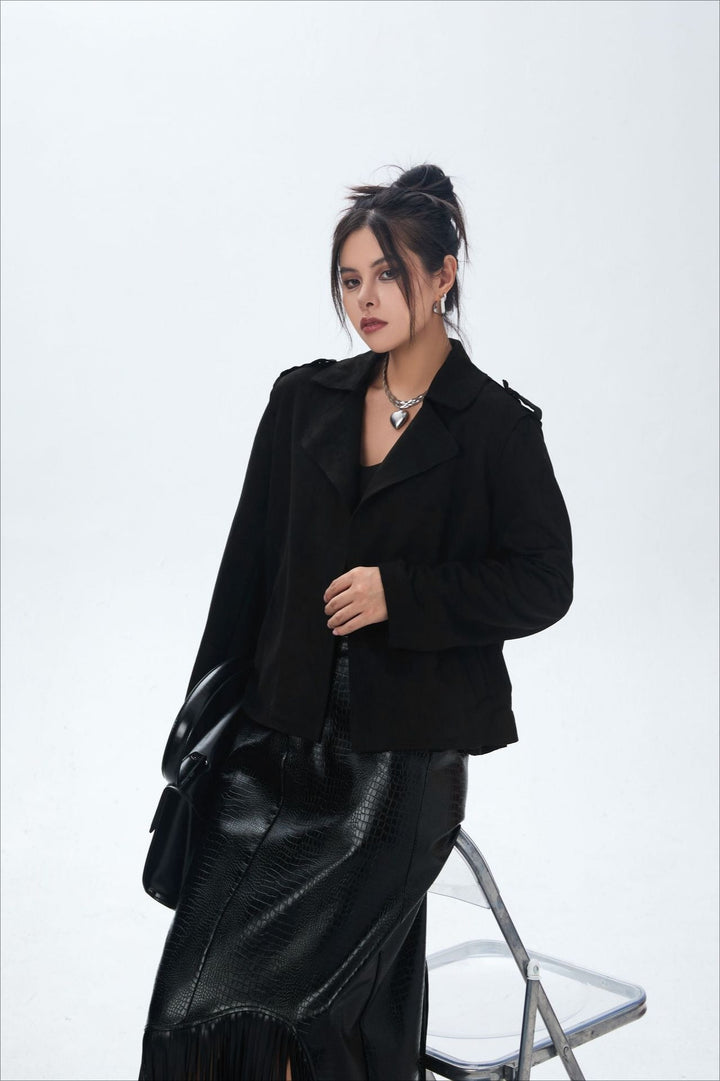 Lune London | Open Front Biker Jacket