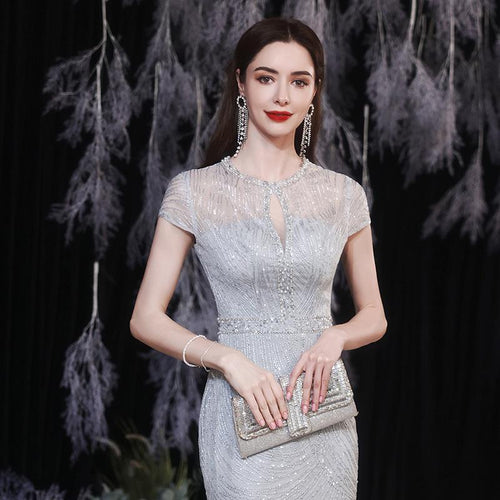 Lune London | Evening cocktail dress with sleeves