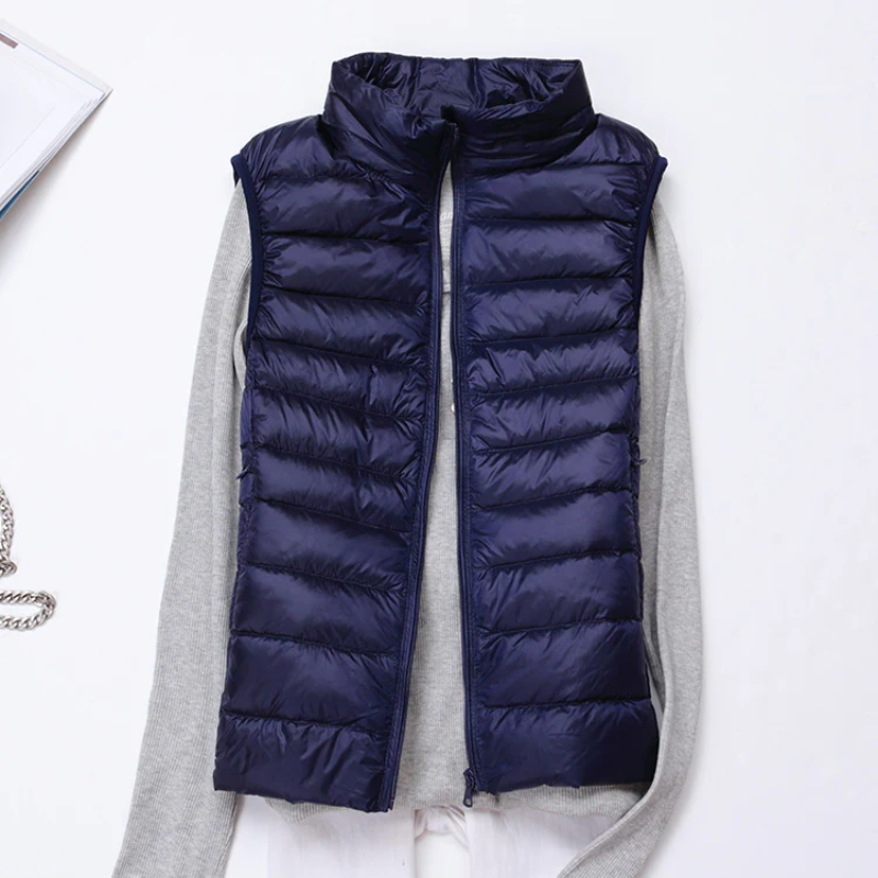 Lune London | Women's Light Quilted Jacket Sleeveless Vest