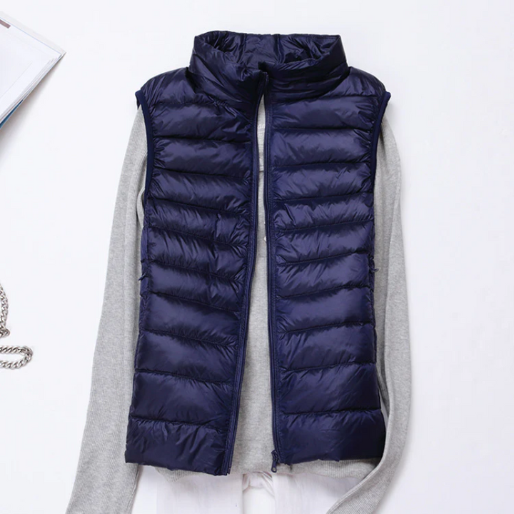 Lune London | Women's Light Quilted Jacket Sleeveless Vest