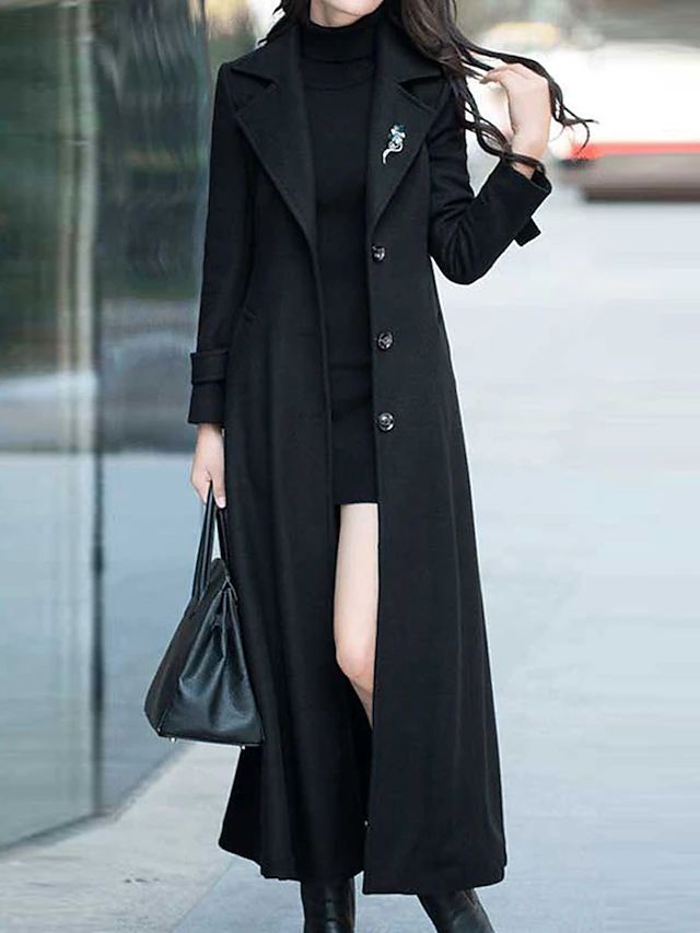 Lune London | Long Coat with Belt for Women Ideal for Winter