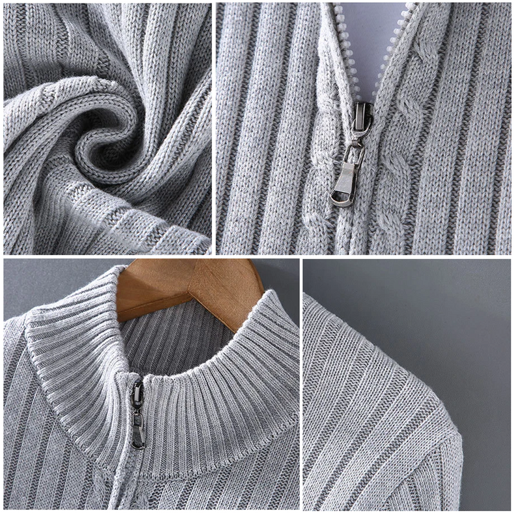 Lune London | Knit Jacket with Zipper