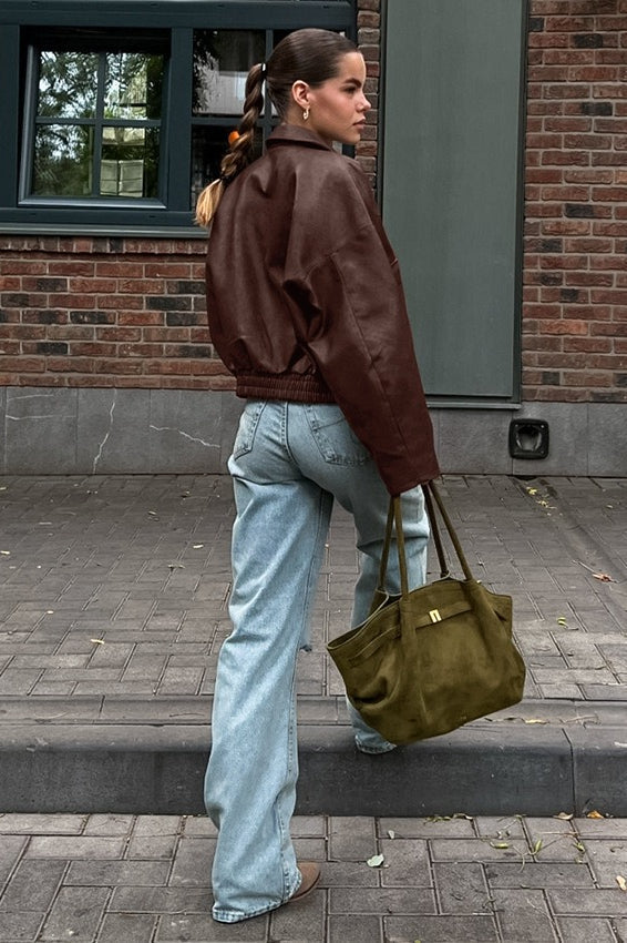 Lune London | Brown Leather Jacket