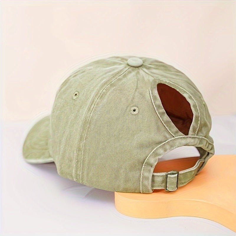 Lune London | Ponytail Baseball Cap with Breathable Comfort and UV Protection