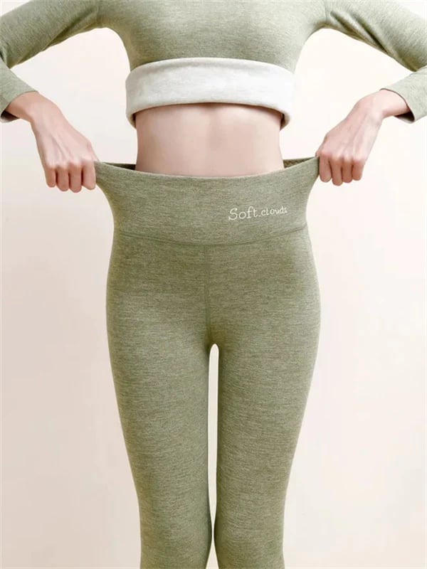 Lune London | Women's winter fleece pants - Warm shaping effect leggings