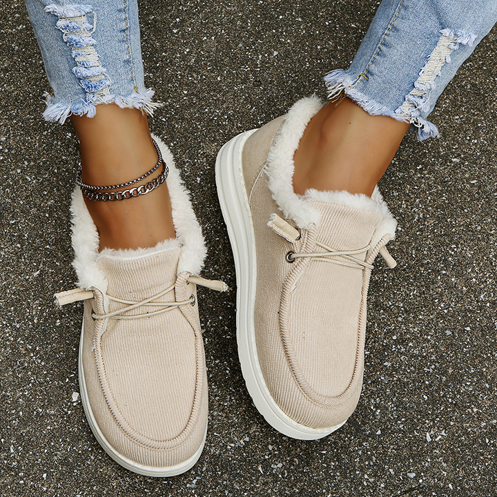 Lune London | Elegant Winter Sneakers with Fur Lining