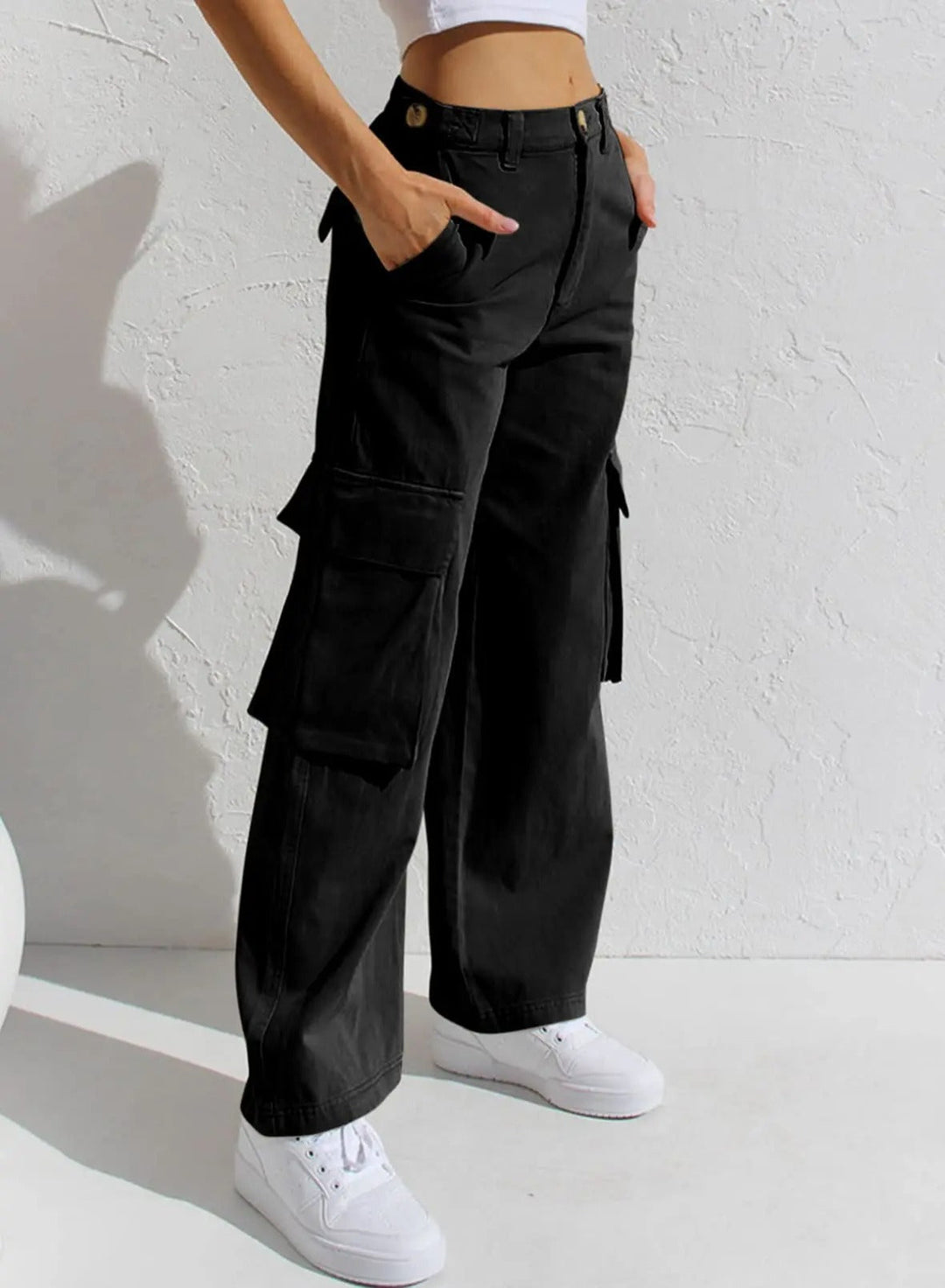 Lune London | Pantalon cargo décontracté