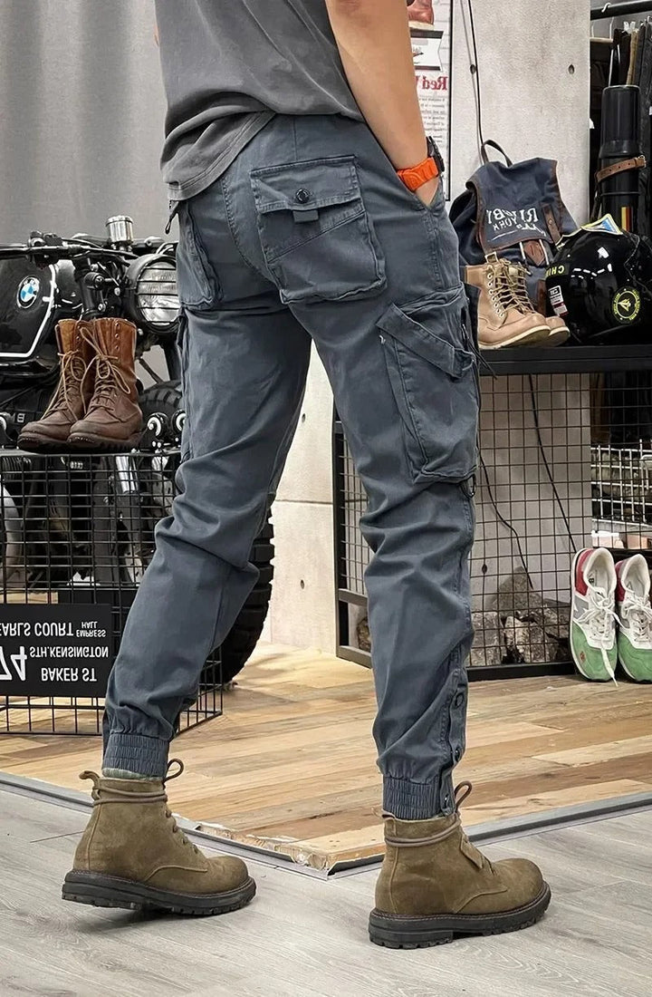 Lune London | Stretch Cargo Pants with Pockets