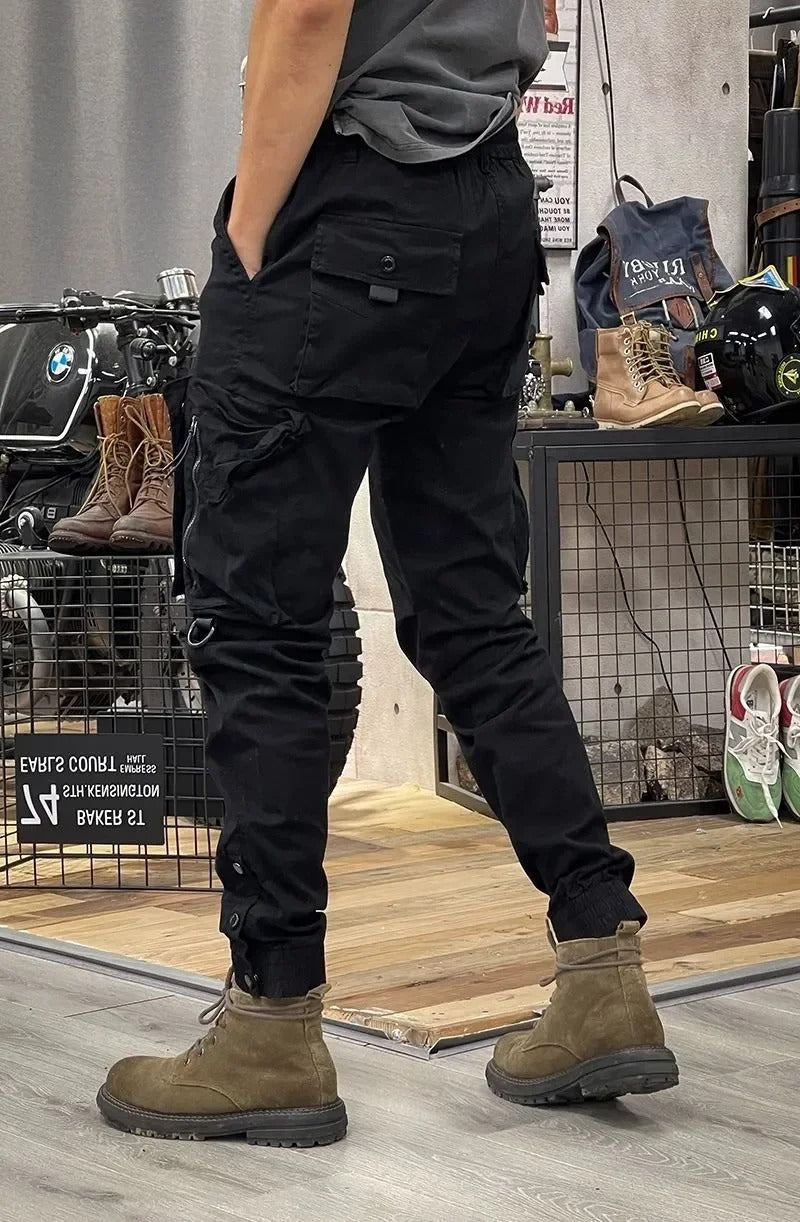 Lune London | Stretch Cargo Pants with Pockets