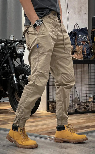 Lune London | Stretch Cargo Pants with Pockets