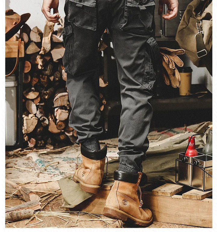 Lune London | Stretch Cargo Pants with Pockets