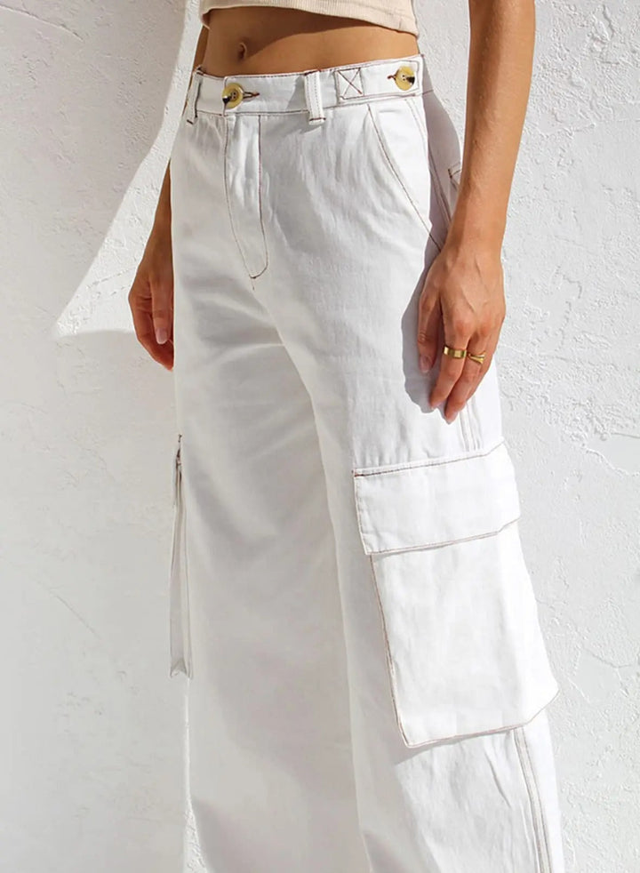 Lune London | Pantalon cargo décontracté