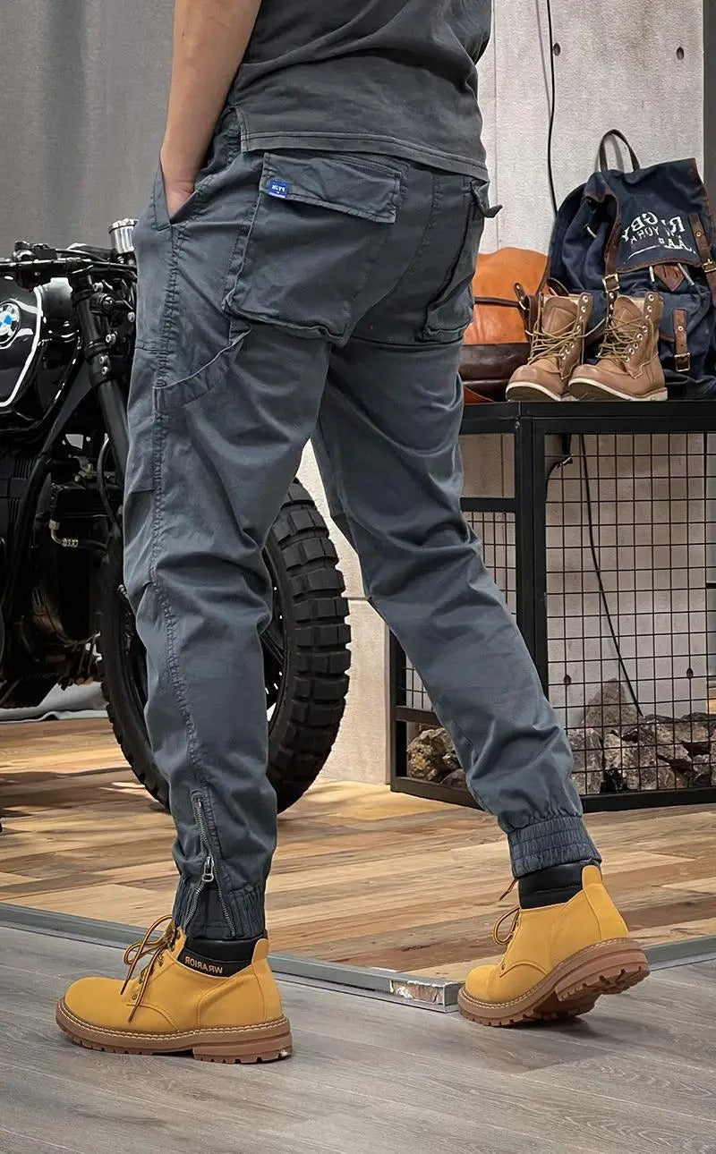 Lune London | Stretch Cargo Pants with Pockets