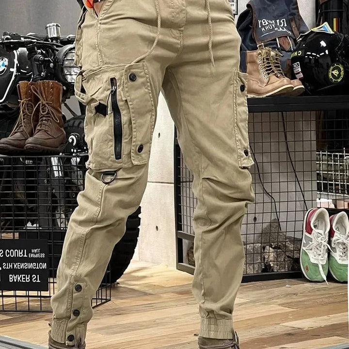 Lune London | Stretch Cargo Pants with Pockets