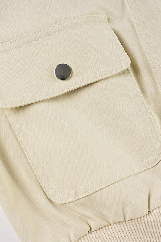 Lune London | Belted Stand Collar Jacket