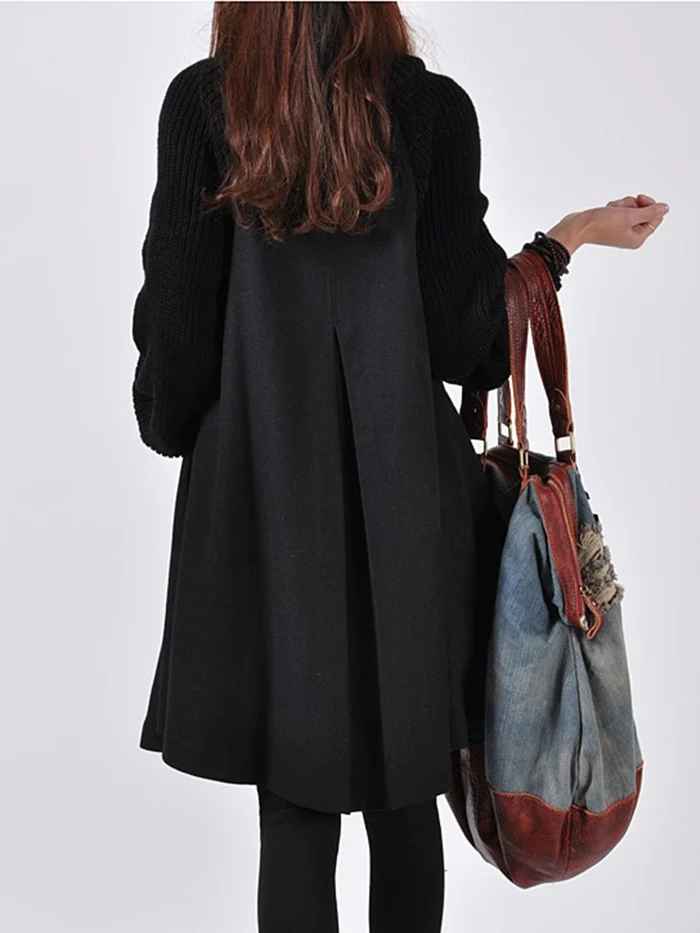 Lune London | Long coat in plus size