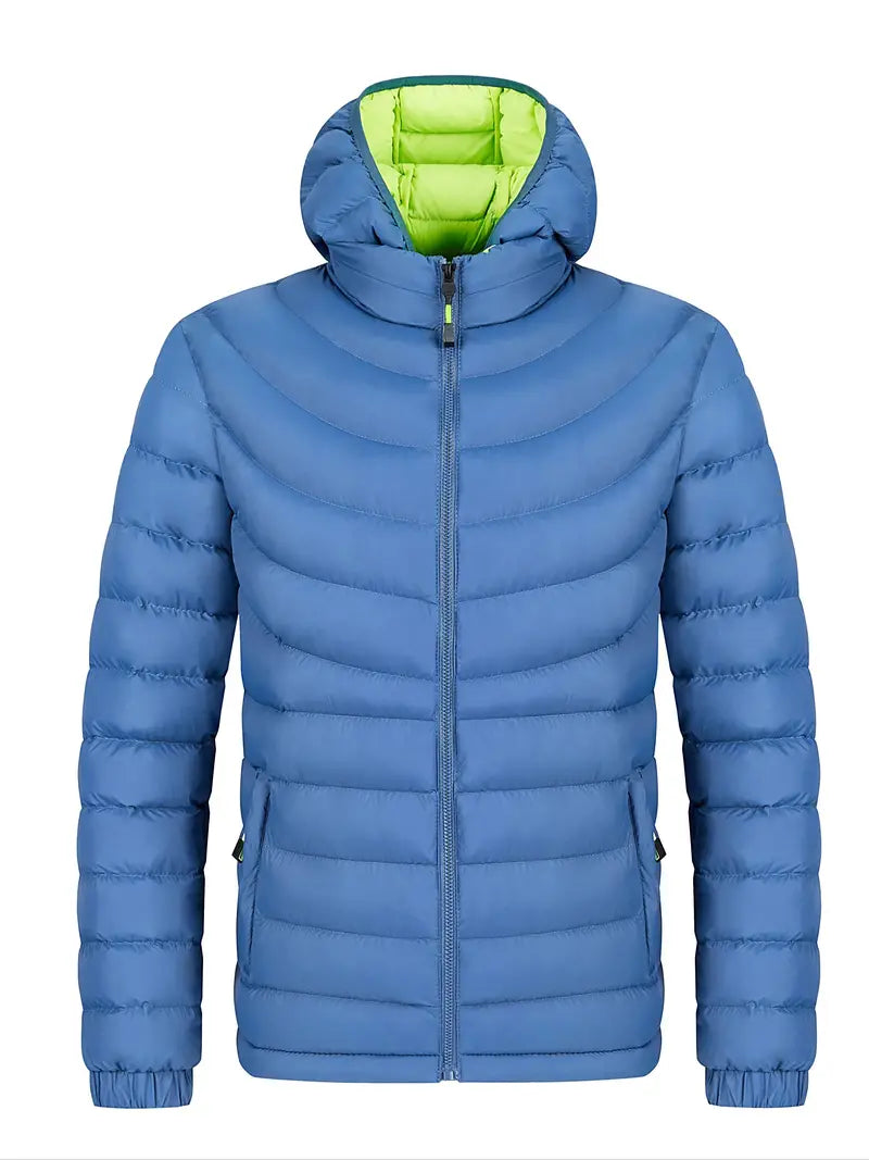 Lune London | Men's jacket lined with high collar for autumn and winter