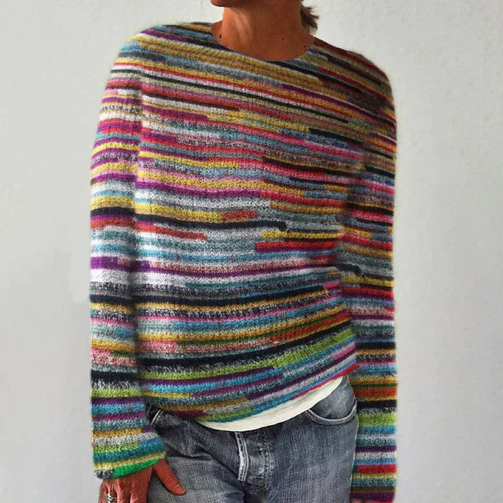 Lune London - Unique striped long sleeve sweater